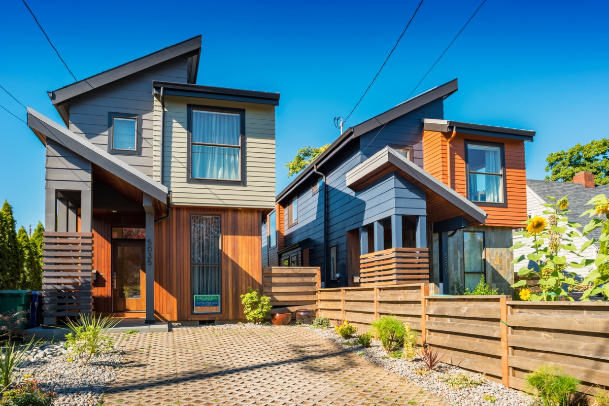 Maisons modernes en Oregon