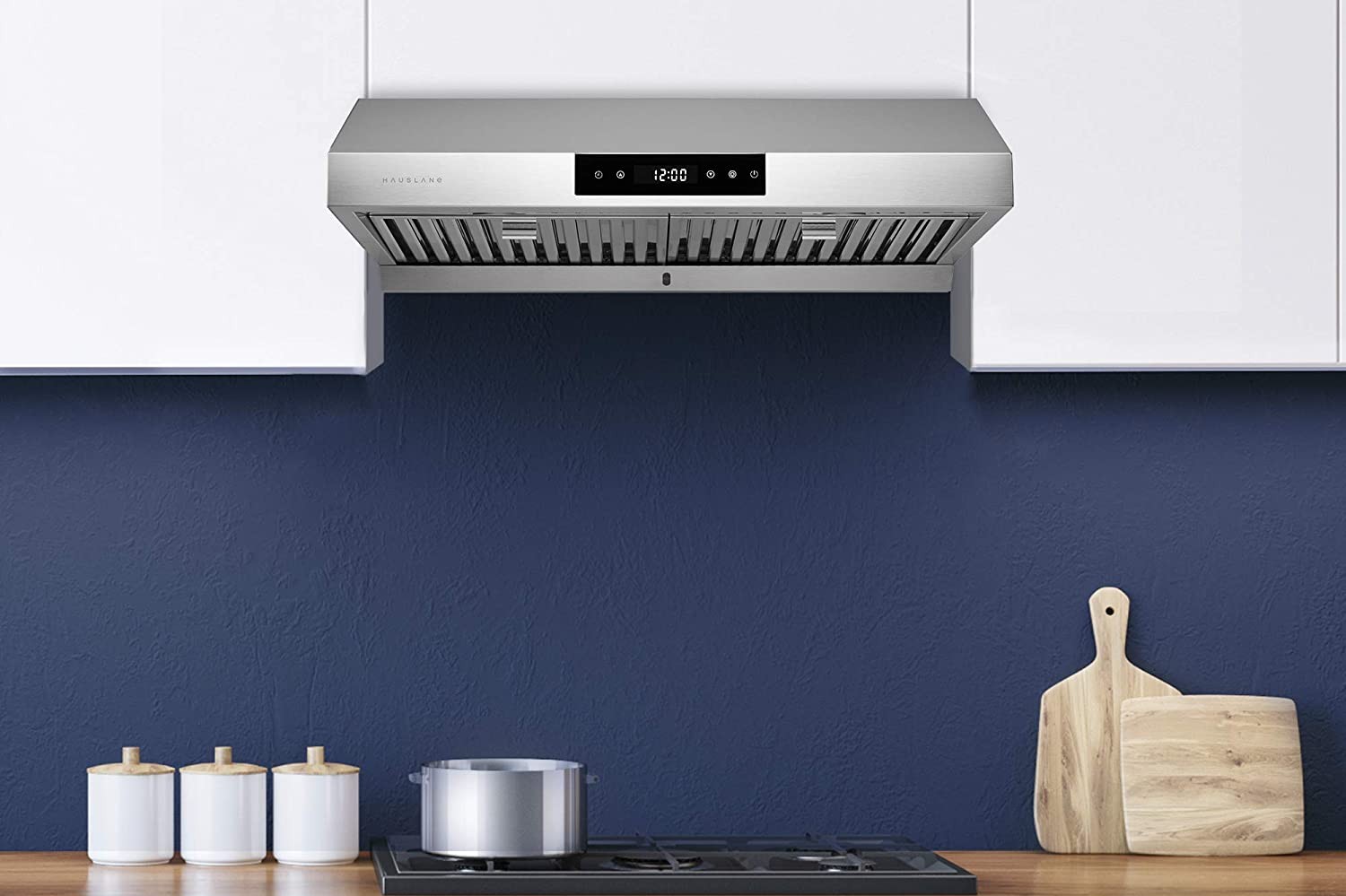 The best range hood option mounted under cabinets