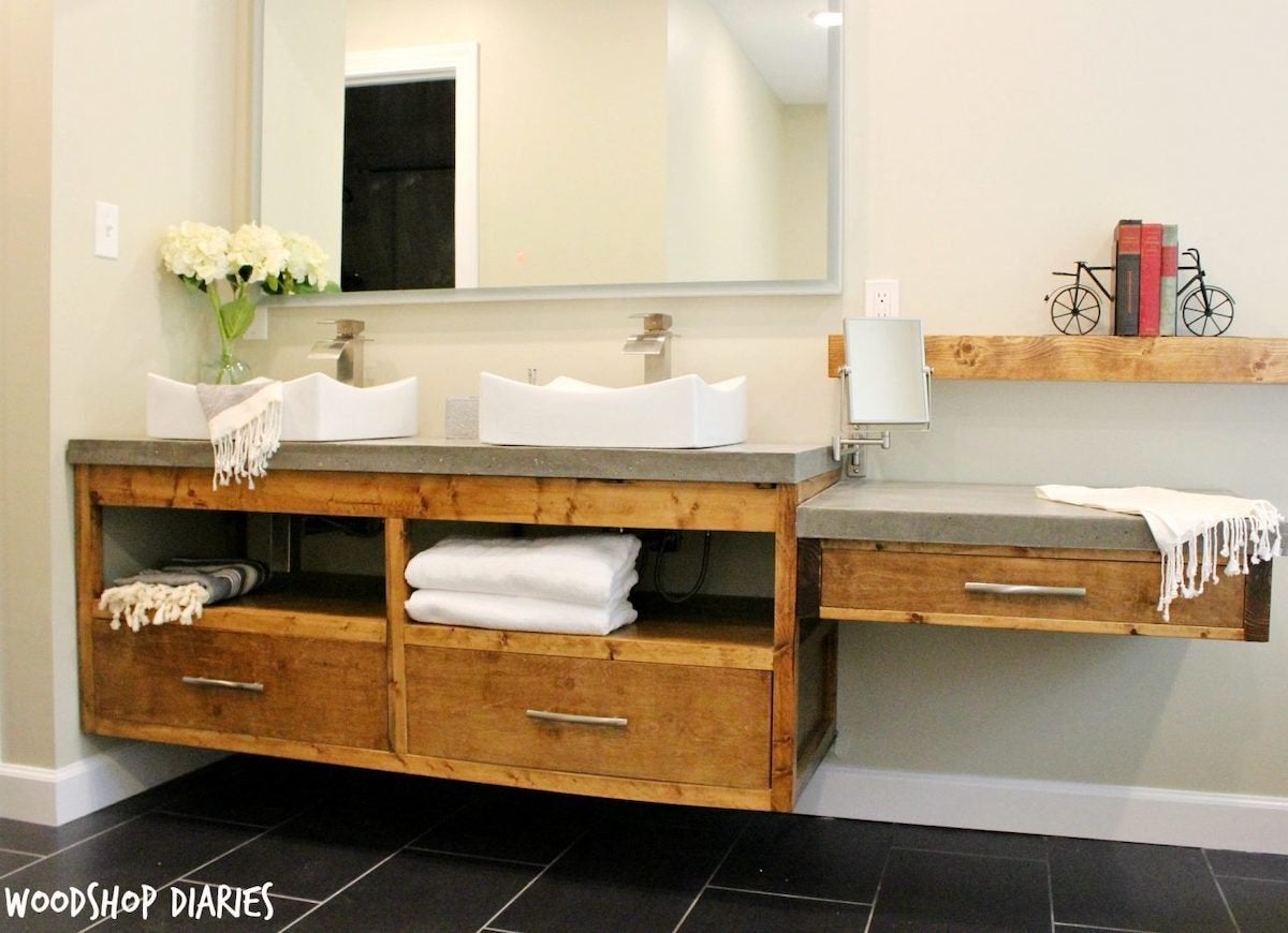 Make Your Own Vanity: 12 Inventive Bathroom Rehabs