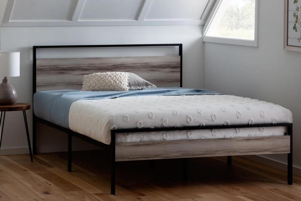 Deals Roundup 1:31 Option: Steelside Gray Platform Bed