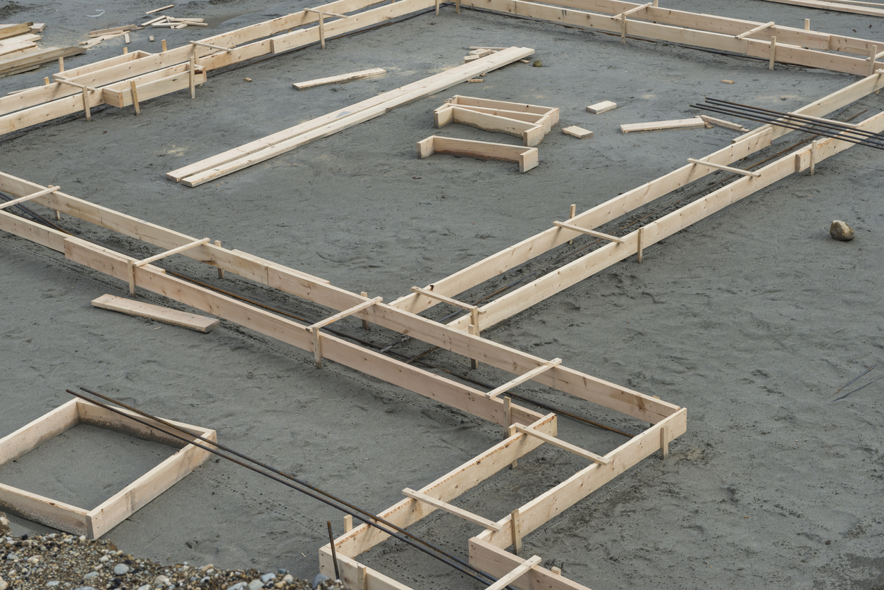 the foundation for / a home's concrete foundation / meta foundation