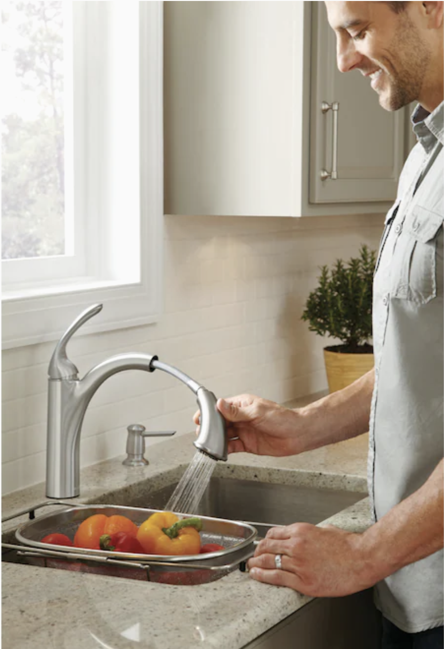 types of kitchen faucets