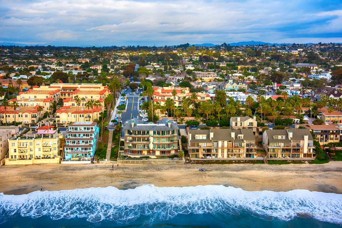 Oceanfront condominiums