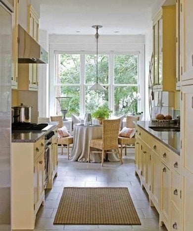 16 Gorgeous Galley Kitchens