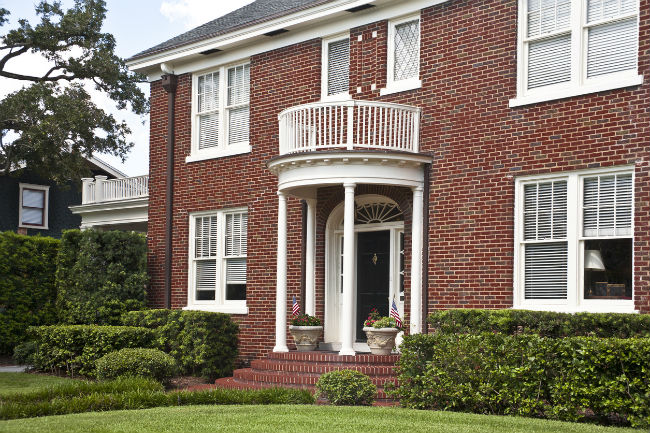 Colonial Style Brick Homes