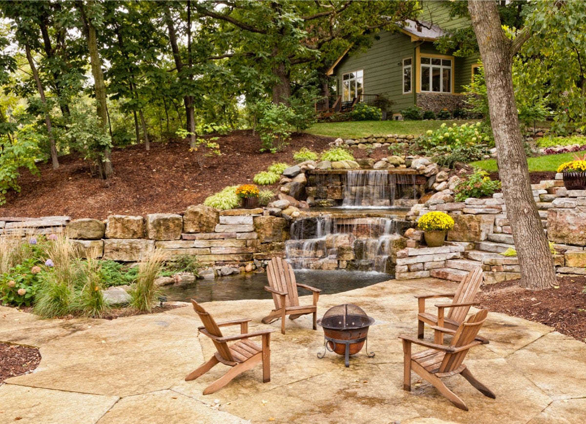 9 Relaxing Pond Waterfall Ideas for Your Backyard