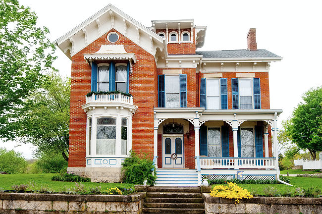 Victorian Style Brick Homes