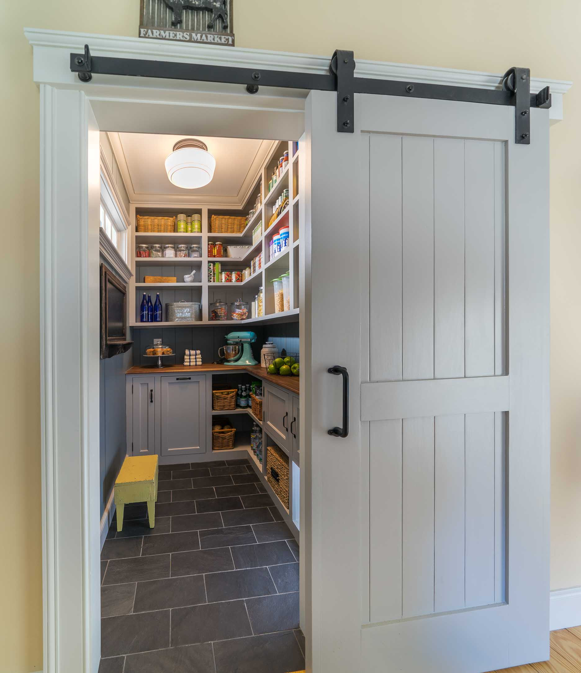 barn door pantry