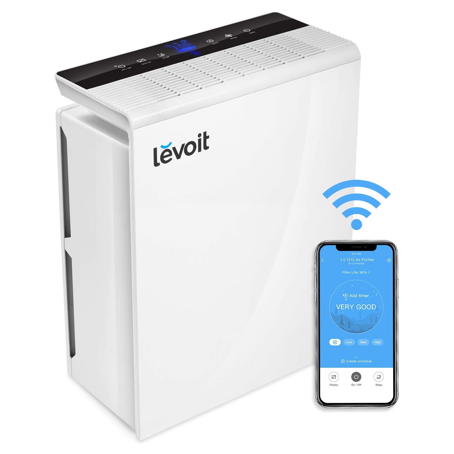 The Best Air Purifier For Mold Option: Levoit LV-PUR131S Smart True HEPA Air Purifier