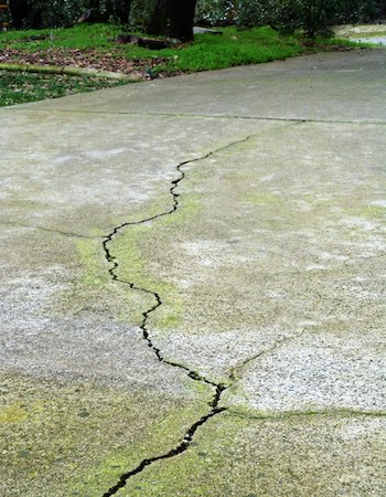 Comment réparer les fissures dans une terrasse en béton