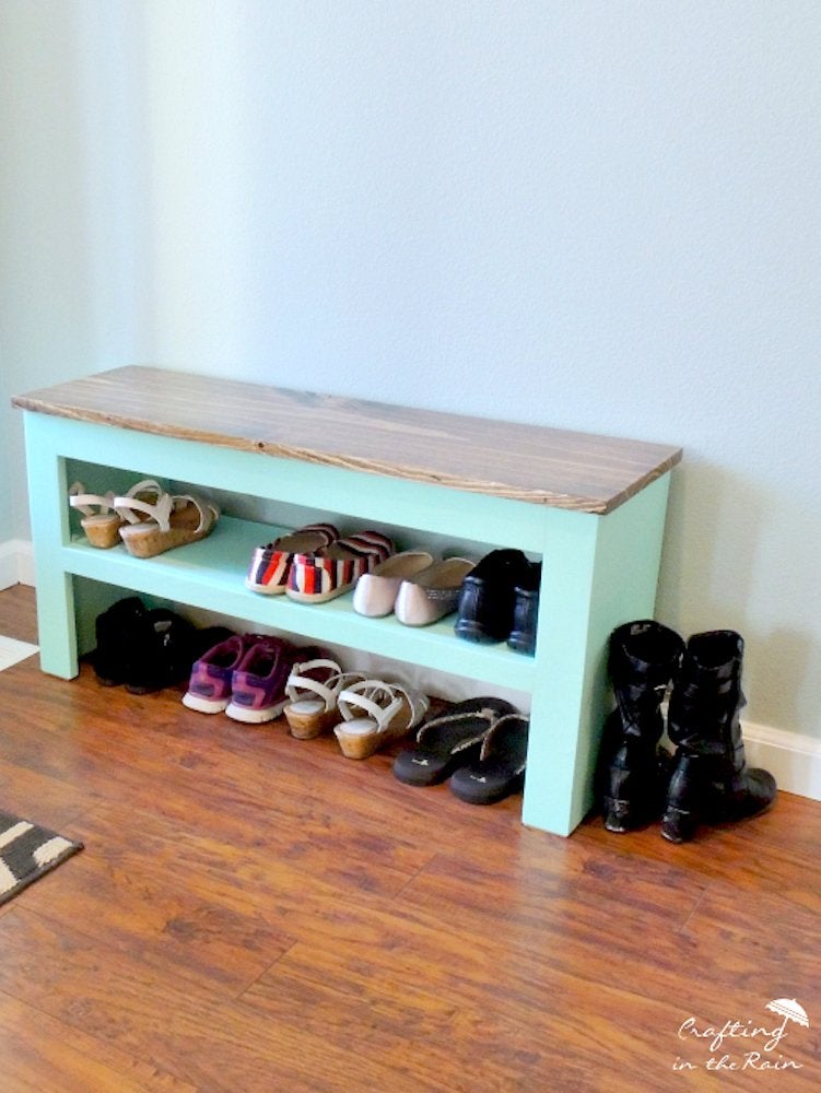 20 Incredible Ideas for a DIY Storage Bench