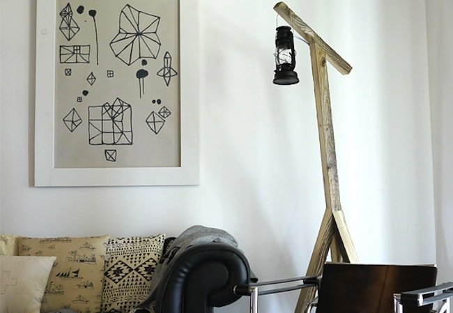 DIY Floor Lamp - Lantern