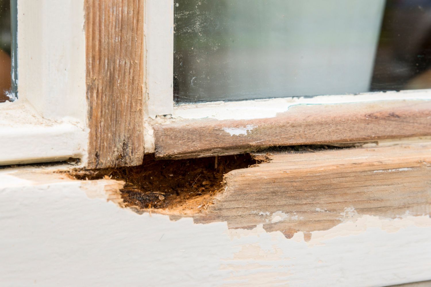 Black Mold vs. Wood Rot