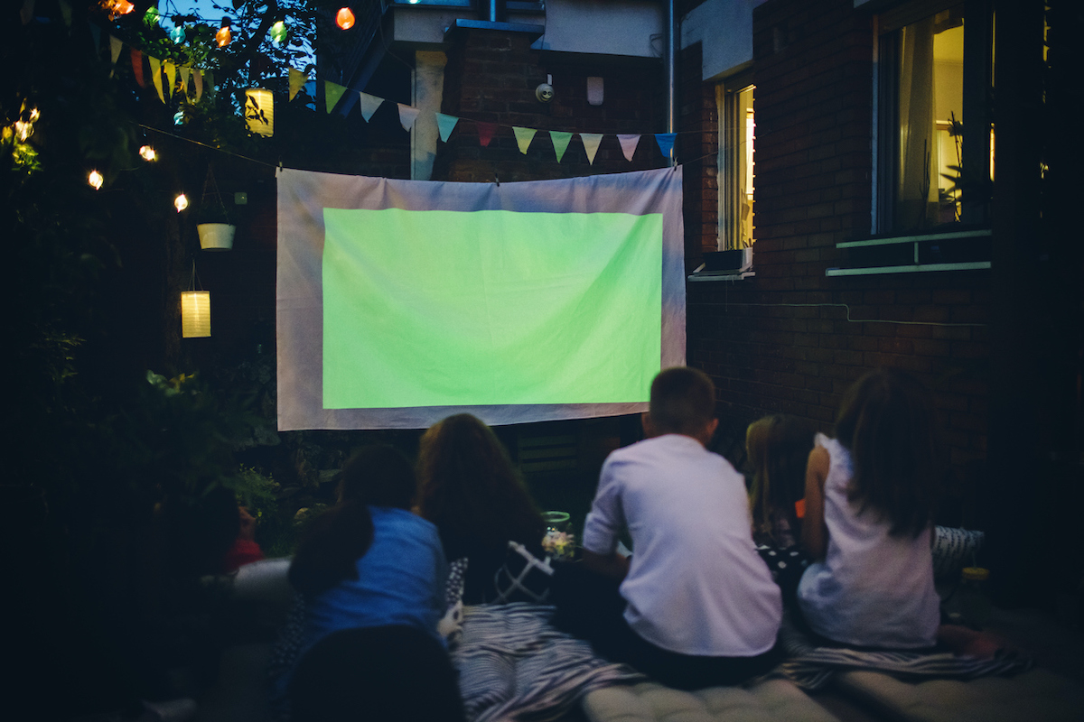 idées de films en plein air pour le jardin