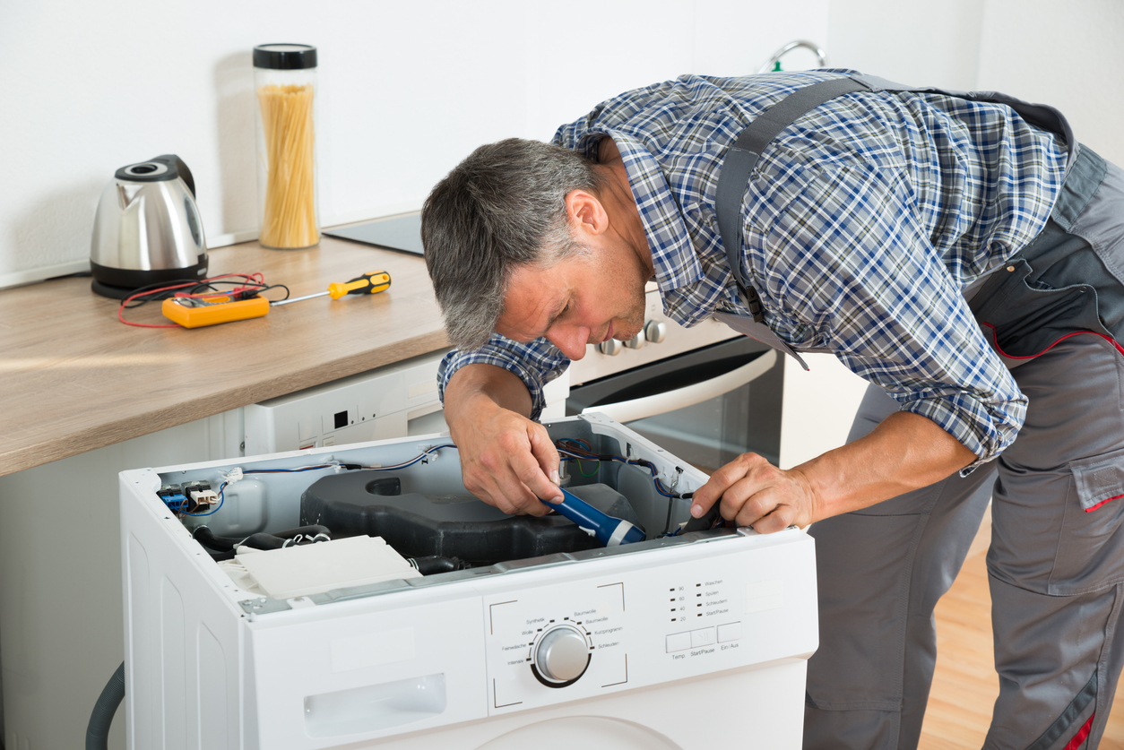 who to call to fix washing machine