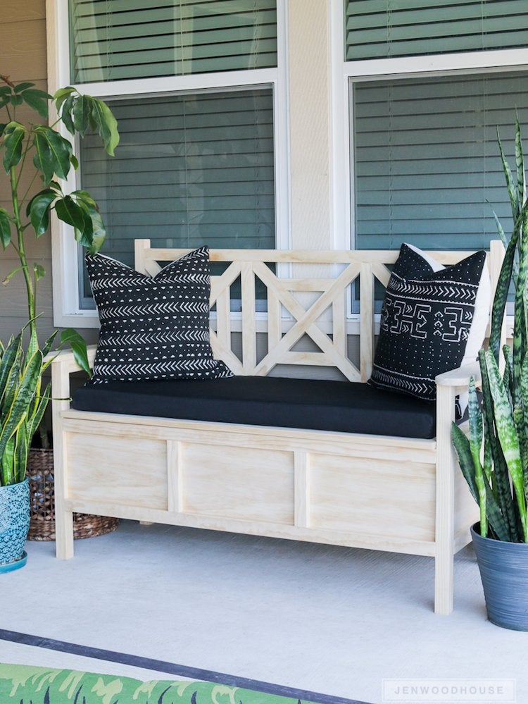 20 Incredible Ideas for a DIY Storage Bench